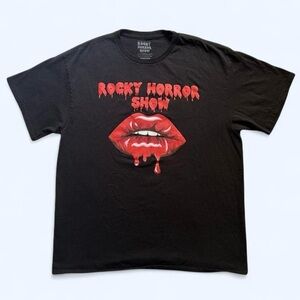 Black Rocky Horror Show T-Shirt XL